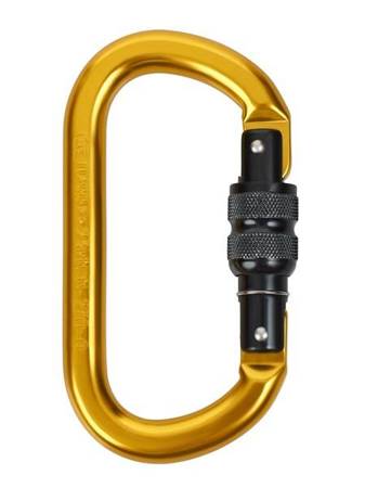 Aluminum Screwgate Carabiner, 19mm Gate