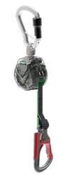 V-TEC Mini Pfl, 1,8 M, Strap, Pojedyńczy, Carabiner Aluminiowy With Potrójnym Zamkiem (górny), Carabiner Aluminiowy (dolny)