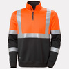 Bluza rozpinana do połowy Addvis Half Zip Sweatsh. Cl 1 269 Orange/Ebony