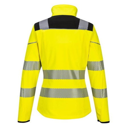 Softshell Damski Ostrzegawczy PW3 Żółto/black