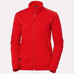Bluza rozpinana W Manchester Zip Sweatshirt 220 Alert Red