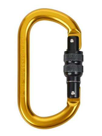 Aluminiowy Karabińczyk Screw Lock, 19mm