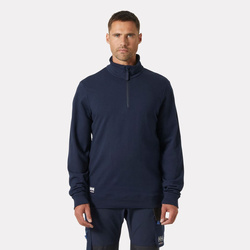 Bluza rozpinana do połowy Manchester Half Zip Sweatshirt 591 Navy
