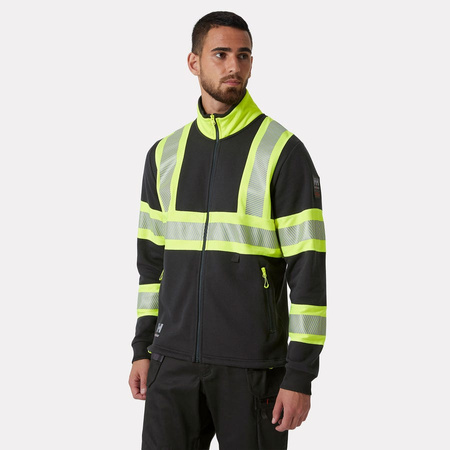 Bluza rozpinana Icu Zip Sweatshirt 369 Yellow/Ebony