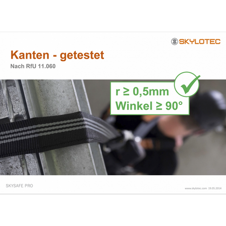 Lonża Skylotec SKYSAFE PRO FLEX Y FS 90 ST 1.8 M