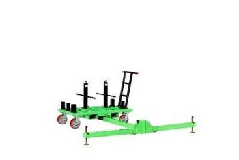 Podstawa z wózkiem przeciwwagi 3M DBI-SALA, duży udźwig, do przestrzeni zamkniętych, 8000106