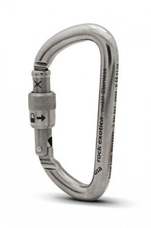 Carabiner Rockd Stainless Screw-lock