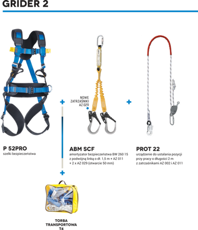 Set GRIDER 2, Rozm. M - XL