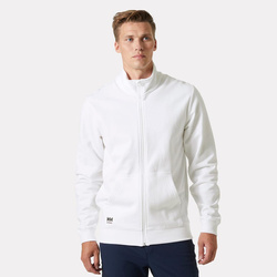 Bluza rozpinana Classic Zip Sweatshirt 900 White