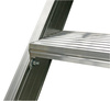 Schody Jezdne With Podestem (aluminiowe), Szerokość Stopni 600 Mm, Kąt Nachylenia 45° Stabilo