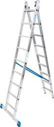 Drabina dwuelementowa aluminiowa rozstawno-przystawna Stabilo