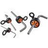 Uchwyty Do Trzpieniowych Narzędzi Ręcznych Squids 3740 Hand Tool Attachment Trap - Slips (4-pack)