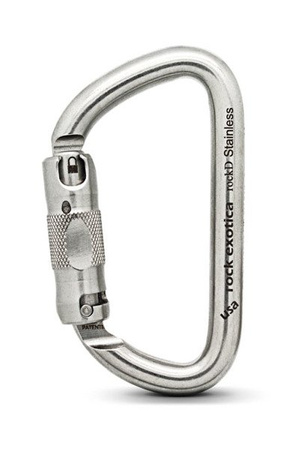 Karabinek rockD Stainless Auto-Lock