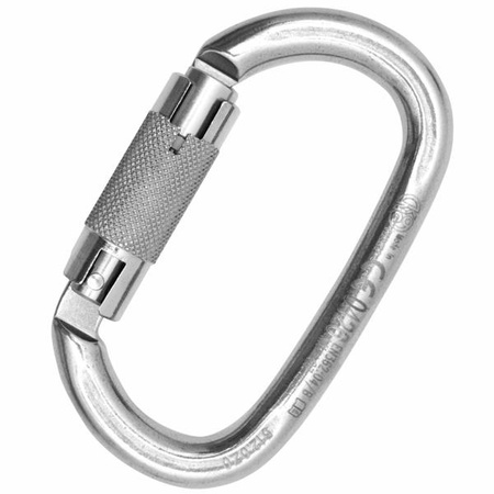 Carabiner Ze Stali Nierdzewnej Kong Ovalone Inox Auto Block