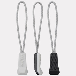 Zipper Puller Kit 919 Grey Fog/Ebony
