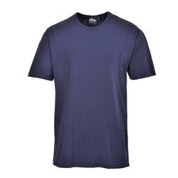 T-shirt With Krótkimi Rękawami Granatowy
