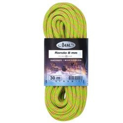Rope Turystyczna Rando 8 Mm X 20 M Golden Dry Yellow