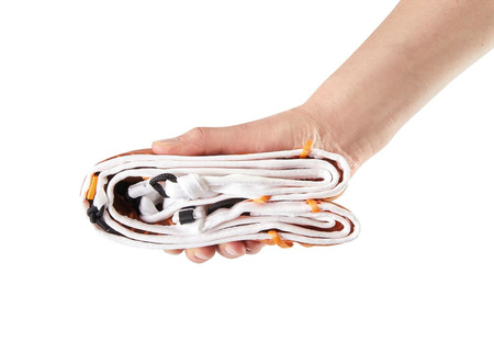 Uprząż wspinaczkowa Fly L (pomarańczowo/biały)