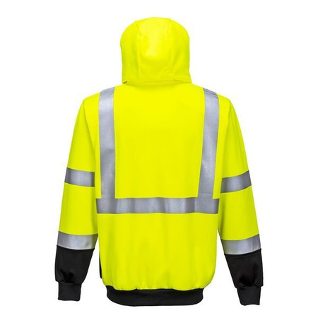 Bluza Ostrzegawcza Dwukolorowa With Kapturem Yellow B315