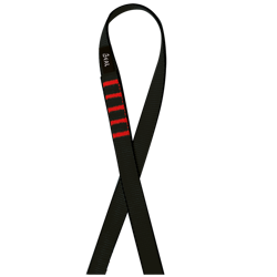 Pętla 50 cm x 18 mm taśma płaska Black