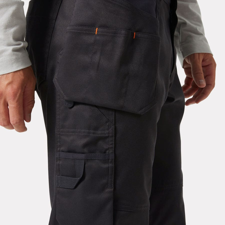 Uc-Me Cons Pant Cl1 269 Hi Vis Orange/Ebony