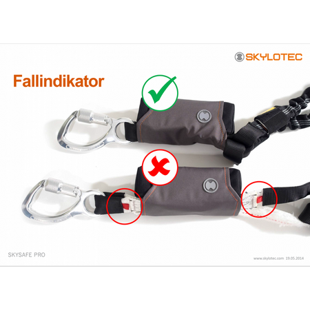 Lonża Skylotec SKYSAFE PRO FLEX Y FS 90 ST 1.8 M