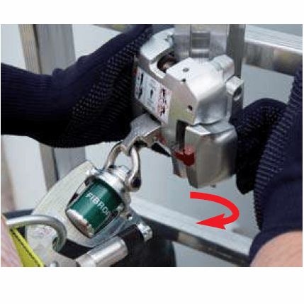 Wózek Do Systemu Asekuracji Szynowej HACA Multi Safe Type 0529.7450