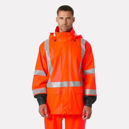 Kurtka przeciwdeszczowa Addvis Rain Jacket 269 Orange/Ebony
