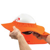 Shield Przed Słońcem Na Kask Chill-its 6660 Orange Hard Hat Brim With Shade