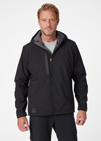 Kensington Hood S.shell Kurtka 990 BLACK 4XL