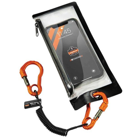Lonża Do Narzędzi Squids 3166 Coil Tool Lanyard With Dual Carabiners 0.9kg