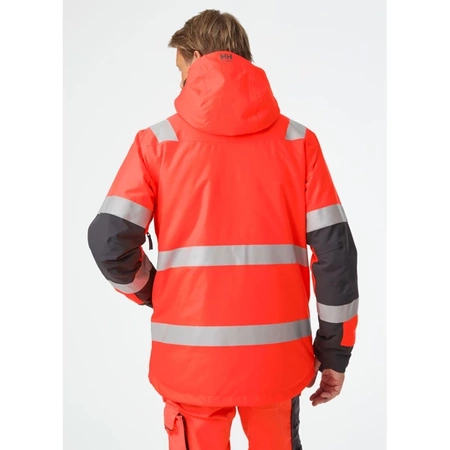 Kurtka zimowa Alna 2.0 HiVis Winter Insulated Jacket 169 Red/ebony