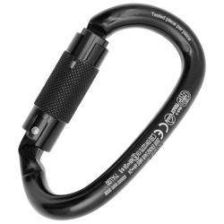 Carabiner Ovalone DNA Alu Auto Block Black