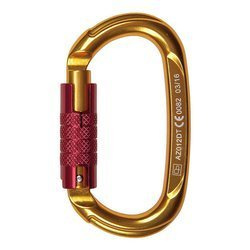 Karabinek AZ 012DT z blokadą typu ”double twist lock”
