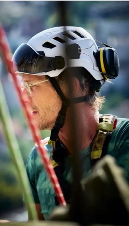 Kask roboczy Edelrid Tectum Air 53-63 cm, kolor: Night (017)