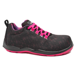 Shoes Violet Shoes S3L FO SR Black/fuksja