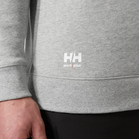 Bluza rozpinana do połowy Classic Half Zip Sweatshirt 930 Grey Melange