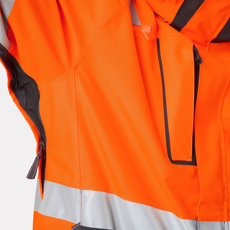 Kurtka wodoodporna Alna 2.0 Hi Vis Waterproof Shell Jacket 269 Orange/Ebony