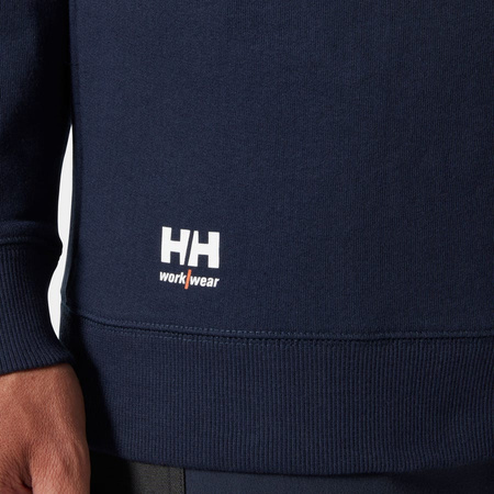 Bluza rozpinana do połowy Manchester Half Zip Sweatshirt 591 Navy