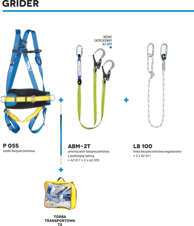 Set Do Pracy Na Rusztowanich Grider+