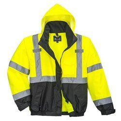 Kurtka Ostrzegawcza Bomber 3 W 1 Premium Żółto-czarna
