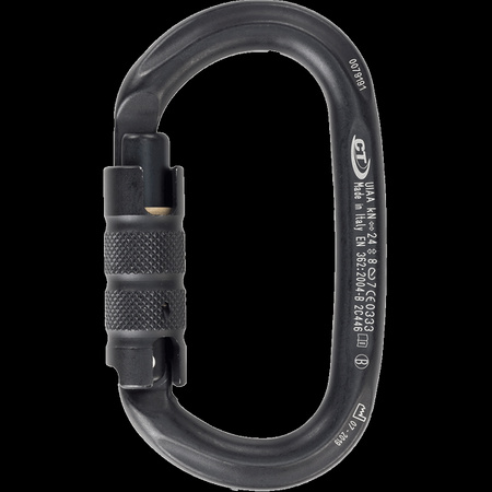 Carabiner Pillar CF TG (triplex) BLACK