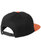 Czapka z daszkiem Kensington flat brim 992 black/dark orange std