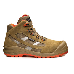 Shoes Be-moon Trzewiki S1P SRC Beżowy/orange