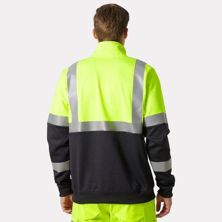 Addvis Half Zip Sweatsh. Cl 1 369 Yellow/Ebony