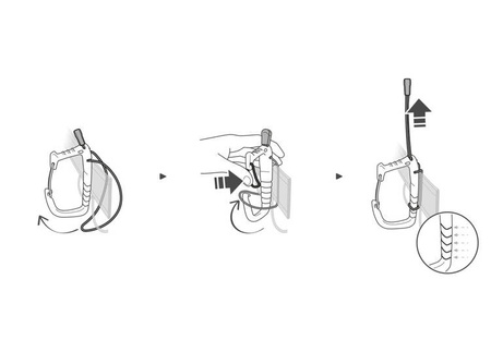 Uchwyt narzędziowy do uprzęży Caritool EVO