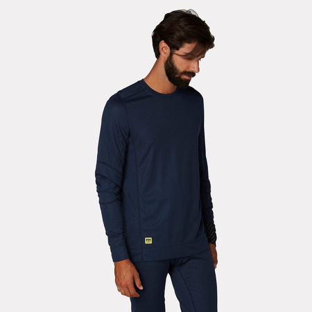 Koszulka termoaktywna Hh Lifa Crewneck 590 Navy