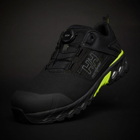 Sandały robocze Magni Evo Sandal Boa S1Ps 994 Black/Dark Lime