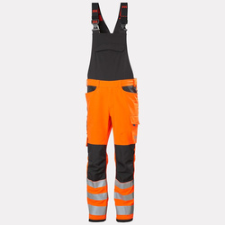 Spodnie robocze na szelkach Alna 4X Work Bib Cl2 269 Orange/Ebony