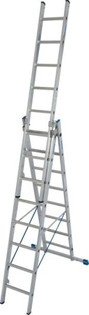 Drabina Trzyelementowa Aluminiowa Wielofunkcyjna Ze Szczeblami Stabilo